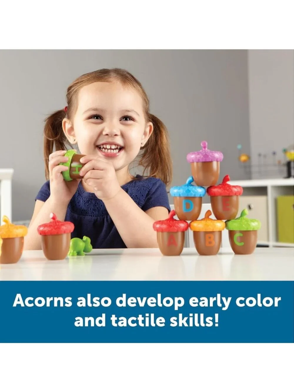 Fun Alphabet Acorns Activity Set for Kids | Educational Learning Toys